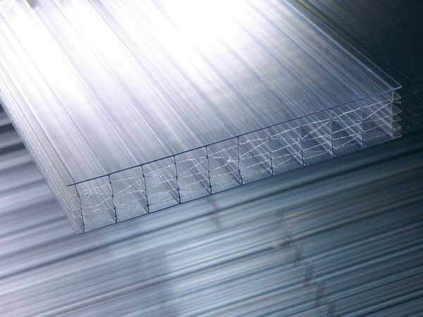 8-wall Diamond-structure 25mm-38mm Super Thicken Multi Layers PolycarbonateSheet
