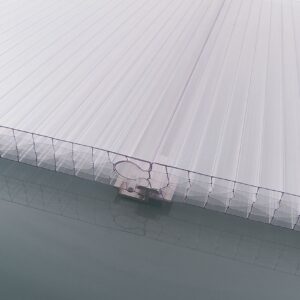 40mm Polycarbonate 7 Walls Plug-pattern sheet