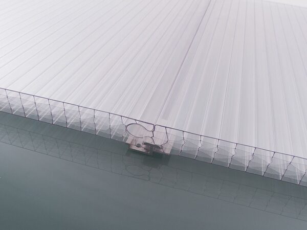 40mm Polycarbonate 7 Walls Plug-pattern sheet
