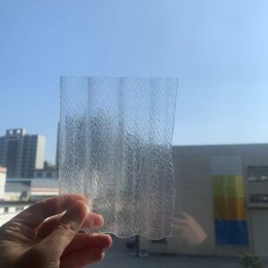 Polycarbonate Embossed Corrugated Mini Wave Sheet